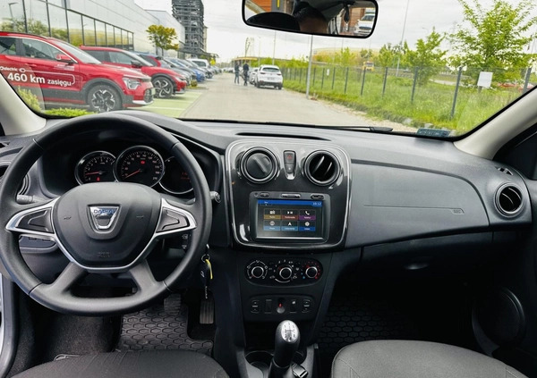 Dacia Sandero cena 38900 przebieg: 39100, rok produkcji 2019 z Gdańsk małe 106